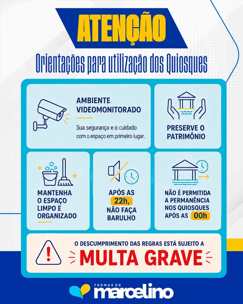 Orientações para utilização dos Quiosques